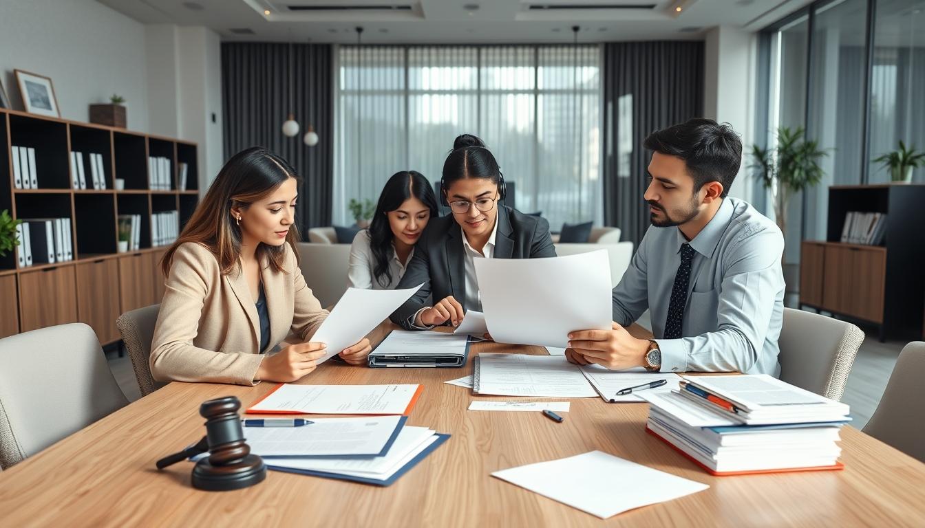 Business agreement signing